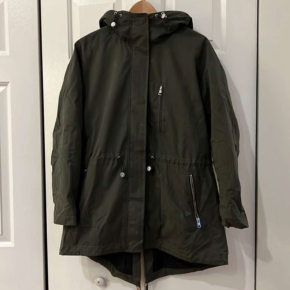 Soia & Kyo dark green anorak